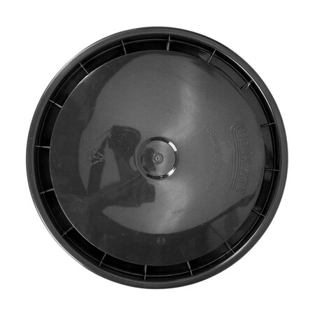 World Enterprises Round Bucket Lid  Black 345BLK